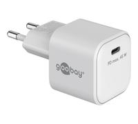 Caricatore Goobay 65332 USB-C PD GaN Nano 45W Bianco Compatto