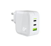 Caricatore - GREEN CELL - GC PowerGaN - 65W - 2x USB-C PD - 1x USB-A QC 3.0