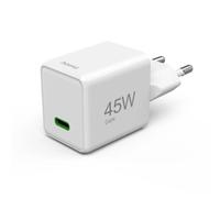 Caricatore Hama 00201983 GaN 45W USB-C Power Delivery Quick Charge Bianco