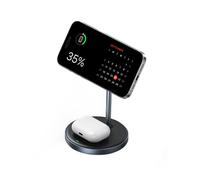 Caricatore Induzione - UGREEN - MagFlow - 2 in 1 - 7.5W iPhone - 5W AirPods - Qi