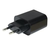 Inter-Tech Caricatore PD USB-C PSU PD-2120 PD+QC 20 W Nero