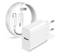 Caricatore iPhone 15 16 Pro Max/15 16 Plus/17/Air,20W Caricatore Rapido USB C Caricabatterie iPhone 15 Alimentatore USB C Adattatore Presa Spina Spinotto Ricarica Rapida per iPhone 15/16,iPad Pro/Air