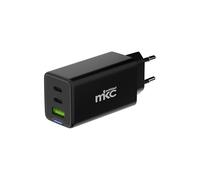 Caricatore iphone 65W MKC, alimentatore usb c + usb a, Caricatore rapido usb c per iphone, smartphone, tablet e samsung, Caricatore multiplo con protezione di sicurezza