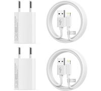 Caricatore iPhone Originale Apple MFi con Cavo iPhone 2M 4PackCaricabatterie ...