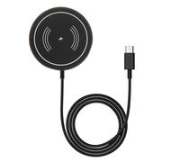 Caricatore iPhone potenza 15W carica rapida indicatori LED LinQ nero