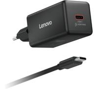 Lenovo Mini GaN USB-C 65W Charger | Caricabatterie per laptop e dispositivi USB-C | Design adatto al viaggio | Nero | Spina EU