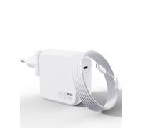 Caricatore MacBook Air, Caricatore GaN USB C rapido 65W Compatibile con MacBook Air 2018-2021 M1 M2 M3, MacBook Pro 13/14/15/16 pollici, Dell, HP, ASUS, i-Pad Pro/Air, Samsung