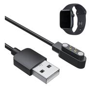 Caricatore Magnetico, 2 Pin 4mm Cavo USB Smartwatch Universale, Caricabatterie Magnetico Universale per Smartwatch, Compatibile con Smartwatch YAM SW022, Ticwatch GTX/CXB01, Xiaomi RT LS05S [60cm]