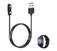Caricatore Magnetico, 2 Pin 7.62mm Cavo USB Smartwatch Universale, Caricabatterie Magnetico Universale per Smartwatch, Compatibile con Smartwatch YAM SW022, Ticwatch GTX/CXB01, Xiaomi RT LS05S [60cm]