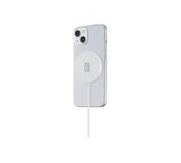 Cellularline Mag - Wireless Charger Base di ricarica wireless magnetica per sistema MagSafe Bianco