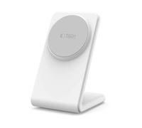 CARICATORE MAGSAFE TECHPROTECT Qi15W-A38 Magnetico per iPhone 12 13 14 15 da 15 W, Bianco