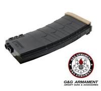 Caricatore Monofilare G&g Mid-cap Gr16 120 Colpi Nero - Tan (g08101-2)