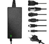 Caricatore Monopattino elettrico, 42V 2A Caricatore Hoverboard, 36V Caricabatteria per Bici Scooter Xiaomi