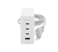 ZAGG Mophie 409909309 - Caricatore da parete USB-C Speedport 120 Watt, GaN, Fast Charging, Dual Port, Lightning Device, (bianco, adattatore UE)