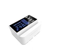 Caricatore multi USB a 4 porte PD QC3.0 Adattatore HUB Display a LED Caricatore for supporto for telefono cellulare Portatile,Distribuzione intelligente dell'energia
