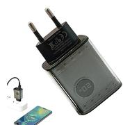 Caricatore multiplo | Adattatore da 20 W con più porte | Presa da parete caricabatterie adattatore per telefono - per uso quotidiano, viaggi, casa, ufficio, negozio, viaggiatori stranieri e