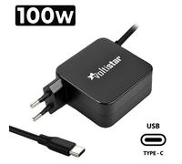 Caricatore Multitensione Per Portatile USB-C 5V - 20V 5A 100W Nero