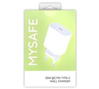 Caricatore MySafe 20W AC L77 - Tipo - C - Bianco