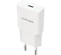 Caricatore Nanocable 25W USB-C Power Delivery Carica Rapida Bianco