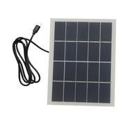 Caricatore Pannello Solare Uscita 3W 5V per Cellulari per Luci Esterno Giocattol