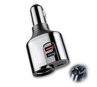 Caricatore per accendisigari USB 98 W PD3.0 Accendisigari USB C Rapido Caricabatteria da Auto Adattatore Presa Accendisigari per iPhone16 15 14 13 12 11 iPad Galaxy S25 S24 LG iPad