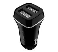 Caricatore per auto con 2 porte USB-A, leggero e compatto - Nouvo