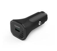 Caricatore Per Auto QI "Eco" USB-C, PD/QC® 3.0, 25W, Nero