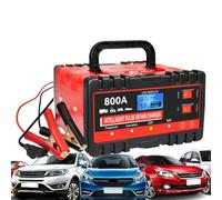 Caricatore per batteria - 12 V 24 V Smart Automotive Efficient Vehicle Accessory | Rapid Booster Tool for Road Trip Auto Repair Truck Car Maintenance