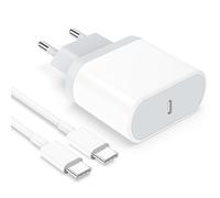 Caricatore per iPhone 17/17 Pro/17 Air/17 Pro Max/16/16 Plus/16 Pro/16 Pro Max/15, 25W Rapido USB C Caricabatterie con 2M Cavo Tipo C Carica Batteria Charger Alimentatore Presa Spina Gakaogue
