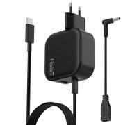 Caricatore per laptop da 65 W, 20 V, 3,25 A, per HP Pavilion/Envy/ProBook/EliteBook/Chromebook, compatibile con HP USB-C 44 W Smart Blue Tip, cavo di ricarica (4,5 x 3,0 mm)