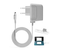 Caricatore per Nintendo 3DS/3DS XL/2DS/2DS XL/DSi/DSi XL/New 3DS 100-240V 1,1 m, adattatore CA, caricatore USB portatile per console di gioco, grigio