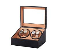 Caricatore per Orologi, Motore Silenzioso Rotante per 4 Orologi + Custodia per 6 Orologi, espositore per Carica Orologi, Custodia per Orologi