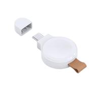 Caricatore per orologio senza grovigli Compatto Wireless Magnetico Portatile Tascabile Smartwatch Tipo-c Stazione di Ricarica per Apple 8 7 6 5 4 3 2 1 Bianco