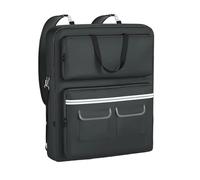 Caricatore per pannelli, doppio strato, porta pannelli, da viaggio, imbottito, protezione resistente, organizer per sport all'aria aperta con maniglia per tablet, laptop, smartphone