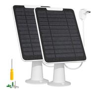 Caricatore per pannello solare con connessione micro USB, compatibile con fotocamera Arlo Essential Spotlight/XL, pannello solare Arlo Essential da 5 W, cavo impermeabile IP65 da 3 m, (non per 2K/2a