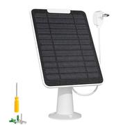 Caricatore per pannello solare con connessione micro USB, compatibile con fotocamera Arlo Essential Spotlight/XL, pannello solare Arlo Essential da 5 W, cavo impermeabile IP65 da 3 m, (non per 2K/2a