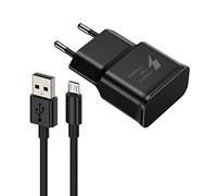 Caricatore per Samsung Galaxy S7 Edge, cavo di ricarica rapido per Samsung Galaxy S7 S6 Edge S4 S3 A6 J7 J6 J5 J3 Note5/4/2 Tab S Tab S2, AFC USB Charger con micro USB 2.0 cavo di ricarica rapida 2 m