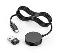 Caricatore per Samsung Galaxy Watch 7 / Ultra / 6/6 Classic / 5/5 Pro / 4/4 Classic / 3 / FE/Watch Active 2 / Active, Cavo di Ricarica USB C per Samsung Orologio con Spina Adattatore USB, Nero