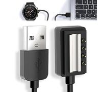 Caricatore per Suunto Spartan Ultra HR/Suunto Spartan Sport Wrist HR/Suunto 9/ Suunto D5/ Suunto EON Core,Cavo di Ricarica USB 100cm Design Portatile,Ricarica Rapida e Stabile