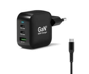 Caricatore Port Connect 65W USB-C PD GaN con Cavo 2m