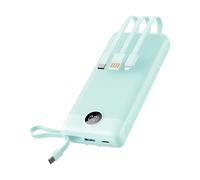 Caricatore Portatile 20000Mah, Power Bank Ricarica Rapida Con Display LED, 4 Usc