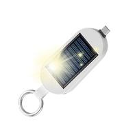 Caricatore portatile di tipo C da 3000 mAh, ad energia solare, con ricarica wireless, compatto e portatile, 11 cm, per telefoni e dispositivi