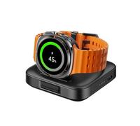 Caricatore Portatile per Samsung Galaxy Watch 8/8 Classic/7/Ultra/FE/6/6 Classic/5/5 Pro/4/4 Classic/3/Active 2/Active, 1800mAh Caricabatterie da Viaggio, SwanScout 303S (Nero)
