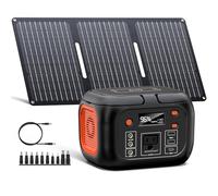 Caricatore portatile pieghevole pannello solare da 30 W, per campeggio all'aperto, 12 Volt, impermeabile, kit pannello solare ad alta efficienza e power station, panca portatile