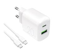 Caricatore PURO 20W 4 porte USB cavo incluso