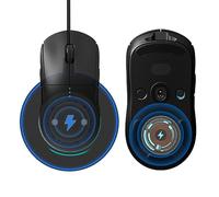 Caricatore Qi Wireless Mouse per LOGITECH G PRO X Superlight 2/Superlight/G502 X Plus, Base Ricarica Gaming Mouse con Modulo Magnetico, Protezione Batteria (Thunder, mit Ladestation)