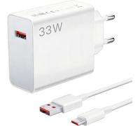 Caricatore rapido 33 W con cavo USB C 2M compatibile con Xiaomi Redmi Note 14 13