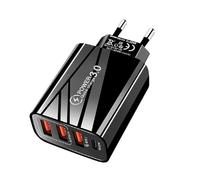 Caricatore Rapido, Alimentatore Rapido Multiporta per Telefoni, Convertitore Elettronico per Casa Ufficio Viaggi e Regalo