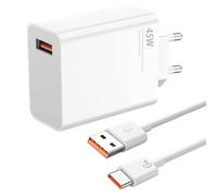 Caricatore rapido da 45 W per Xiaomi Redmi Note 14 13 12, caricatore ricarica rapida originale per Xiaomi 15t 15 Poco X7 Pro F7 C85 F8 M7 Ultra Redmi Turbo 4 Pro 5 Pro, disponibile per altre marche