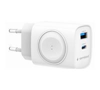 Caricatore rapido Gembird TA-UC-PDQCW20-01-W 20 W 2 porte USB-C e USB-A Interno Bianco